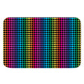 Rainbow Gay Pride Zigzag Pattern Print Indoor Door Mat
