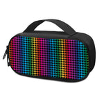 Rainbow Gay Pride Zigzag Pattern Print Insulin Cooler Travel Case