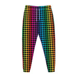Rainbow Gay Pride Zigzag Pattern Print Jogger Pants