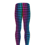 Rainbow Gay Pride Zigzag Pattern Print Men's leggings
