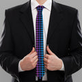Rainbow Gay Pride Zigzag Pattern Print Necktie