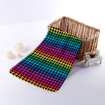 Rainbow Gay Pride Zigzag Pattern Print Towel