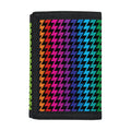 Rainbow Gay Pride Zigzag Pattern Print Trifold Wallet