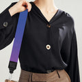 Rainbow Gradient Print Bag Strap