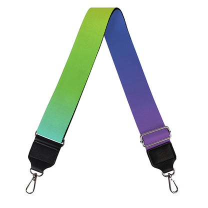 Rainbow Gradient Print Bag Strap