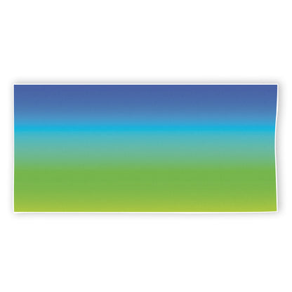Rainbow Gradient Print Beach Towel