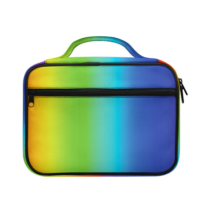 Rainbow Gradient Print Briefcase Bible Bag