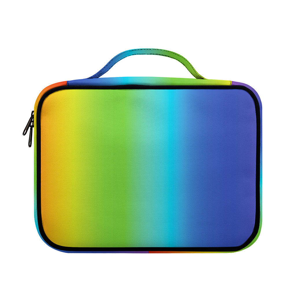 Rainbow Gradient Print Briefcase Bible Bag