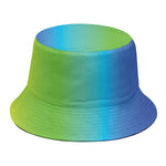 Rainbow Gradient Print Bucket Hat