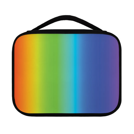 Rainbow Gradient Print Classic Bible Case