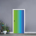 Rainbow Gradient Print Door Sticker