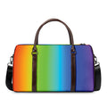 Rainbow Gradient Print Duffel Bag