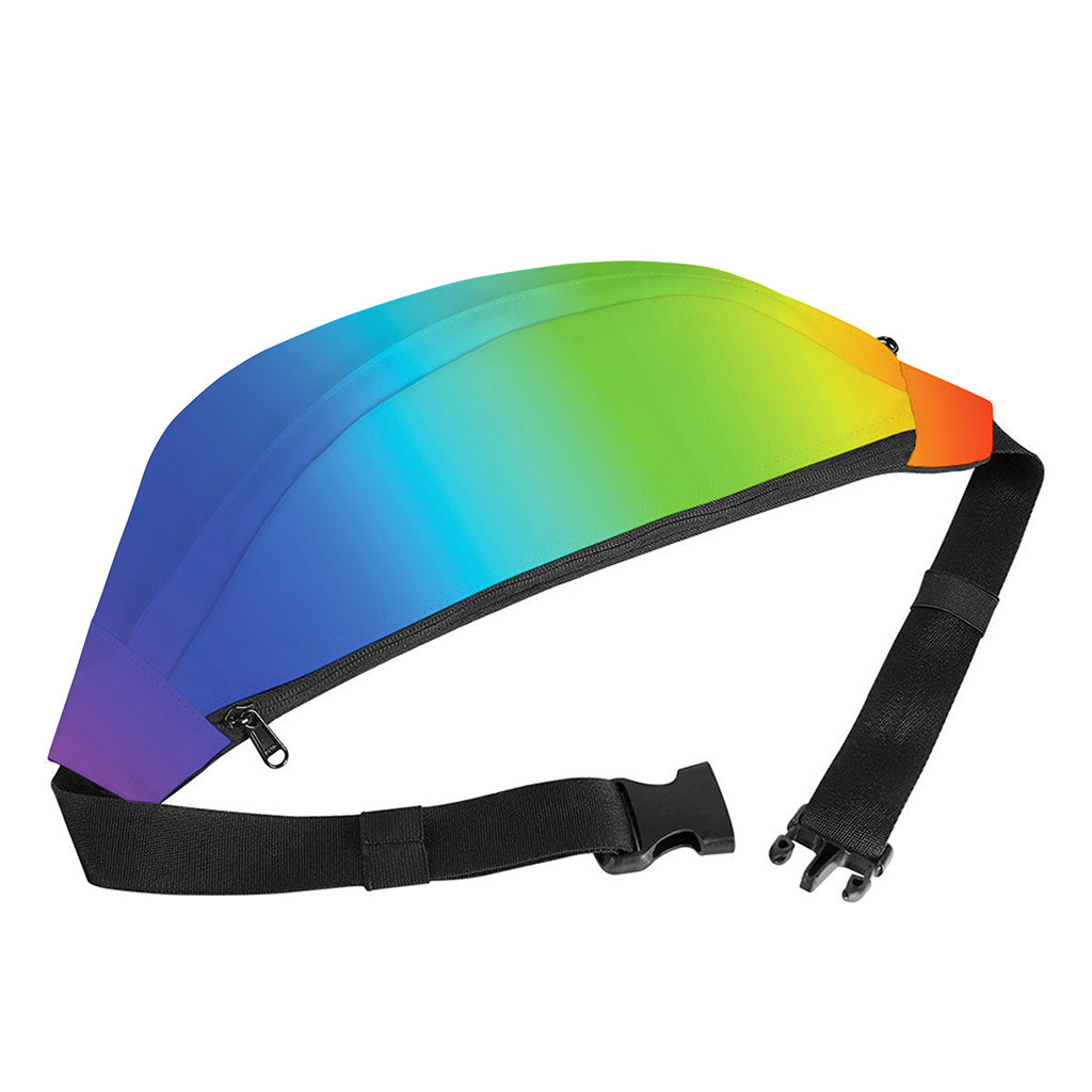 Rainbow Gradient Print Fanny Pack