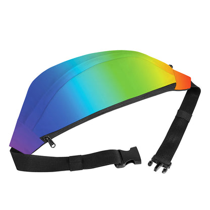 Rainbow Gradient Print Fanny Pack