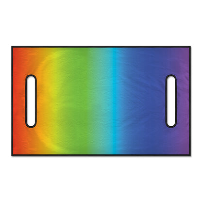 Rainbow Gradient Print Golf Cart Seat Cover