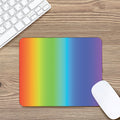Rainbow Gradient Print Mouse Pad