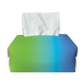 Rainbow Gradient Print Rectangle Tissue Box Cover