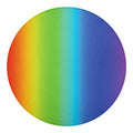 Rainbow Gradient Print Round Blanket