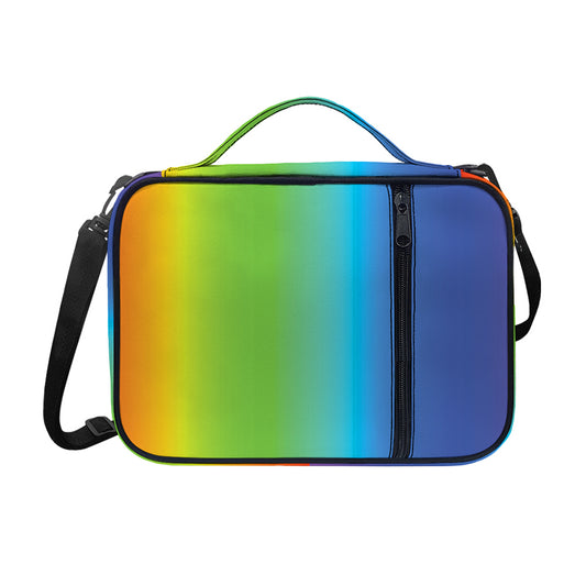 Rainbow Gradient Print Shoulder Strap Bible Bag