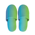 Rainbow Gradient Print Slippers
