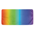 Rainbow Gradient Print Towel