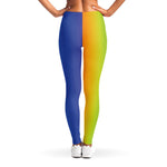 Rainbow Gradient Print Women's Leggings