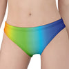 Rainbow Gradient Print Women's Panties