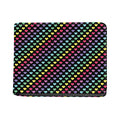 Rainbow Heart Pattern Print Bifold Wallet