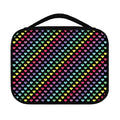 Rainbow Heart Pattern Print Classic Bible Case