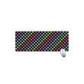 Rainbow Heart Pattern Print Extended Mouse Pad