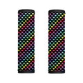 Rainbow Heart Pattern Print Handle Covers