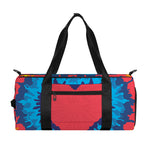 Rainbow Heart Tie Dye Print Gym Bag