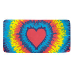 Rainbow Heart Tie Dye Print Towel