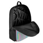Rainbow Holographic Print 17 Inch Backpack