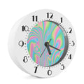 Rainbow Holographic Print Alarm Clock