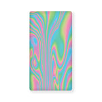 Rainbow Holographic Print Baby Crib Sheet