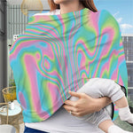 Rainbow Holographic Print Baby Seat Cover