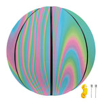 Rainbow Holographic Print Basketball