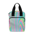Rainbow Holographic Print Bible Tote Bag