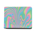 Rainbow Holographic Print Bifold Wallet