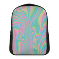 Rainbow Holographic Print Casual Backpack