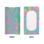 Rainbow Holographic Print Changing Pad Cover