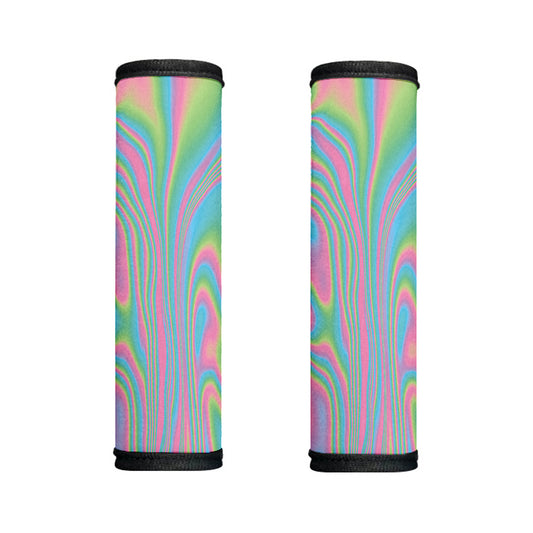 Rainbow Holographic Print Handle Covers