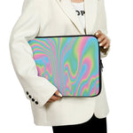Rainbow Holographic Print Laptop Sleeve