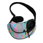 Rainbow Holographic Print Pet Sling Carrier