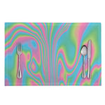 Rainbow Holographic Print Placemat