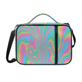 Rainbow Holographic Print Shoulder Strap Bible Bag