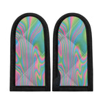 Rainbow Holographic Print Skillet Handle Cover
