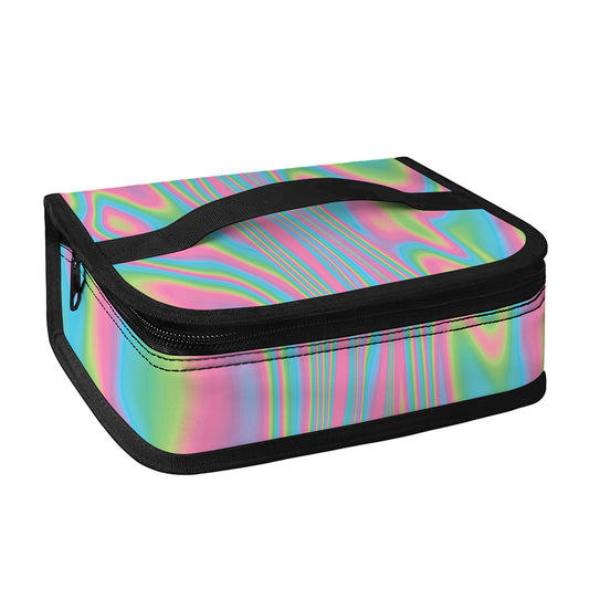 Rainbow Holographic Print Small Lunch Bag