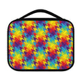Rainbow Houndstooth Pattern Print Classic Bible Case